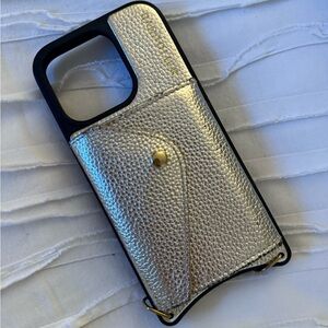 Bandolier Gold and Black Phone Case - 15 Pro
